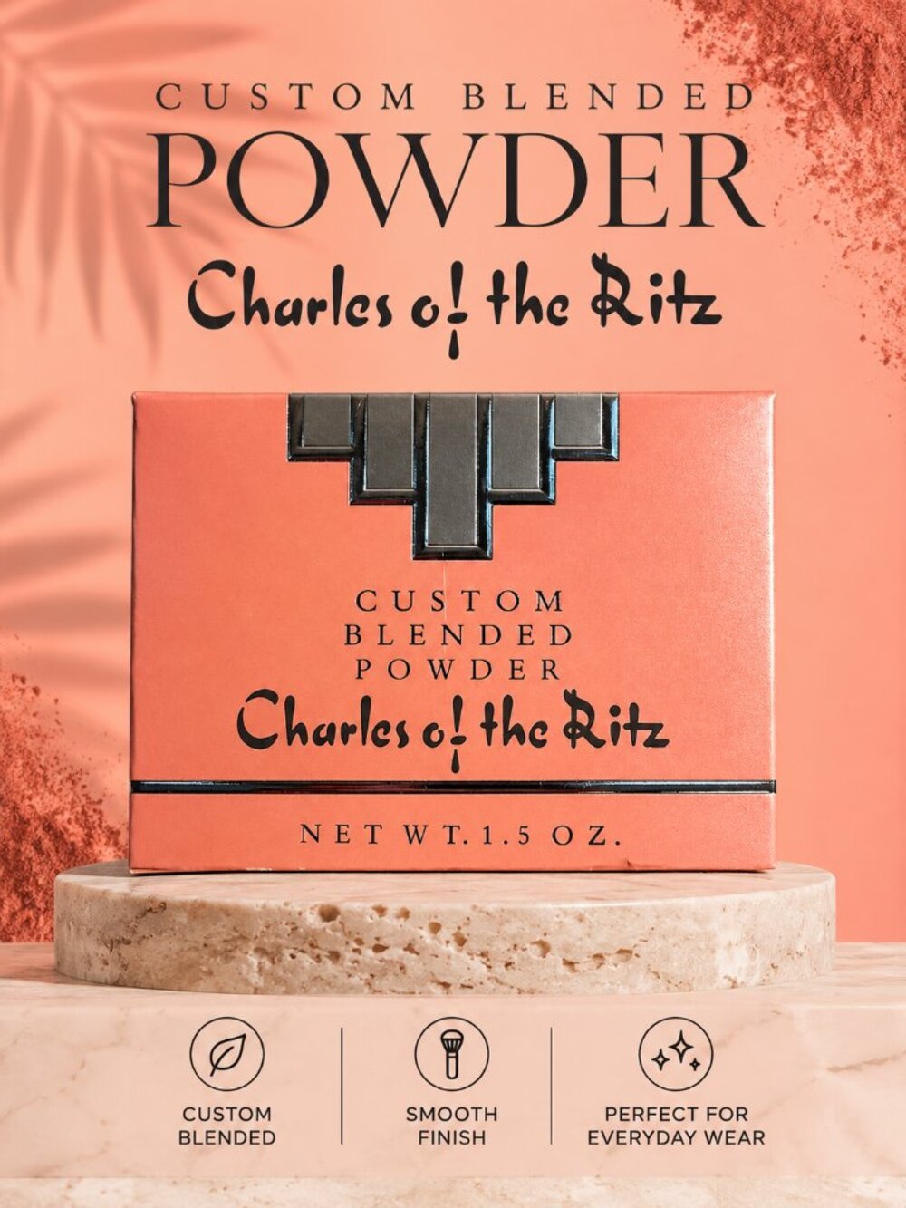 Charles of the Ritz Custom Blended Loose Powder Classic Ivory 1.5 oz NIB
